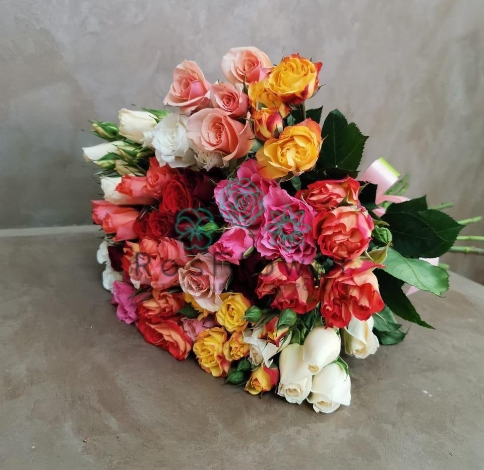 Букет цветов из: Розы в Дрезне