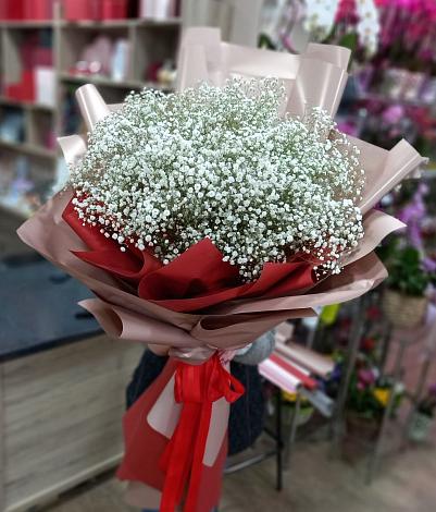 Букет цветов из: Гипсофила в Дрезне