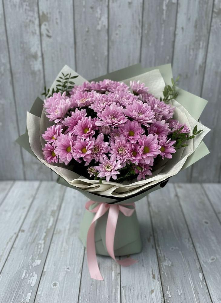 Букет цветов из: Хризантемы в Дрезне