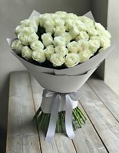 Букет 35 Белых роз в Дрезне