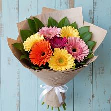 Букет цветов из:  Герберы в Дрезне
