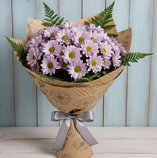 Букет цветов из:  Хризантемы в Дрезне