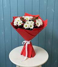 Букет цветов из:  Хризантемы в Дрезне