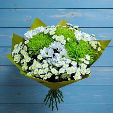 Букет цветов из:  Хризантемы в Дрезне