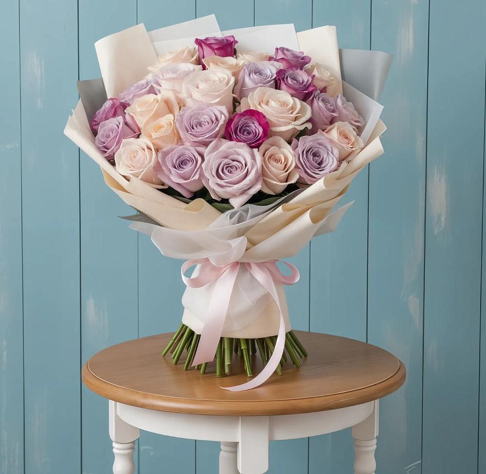 Букет цветов из: Розы в Дрезне