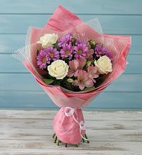 Букет цветов из:  Герберы в Дрезне