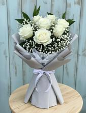Букет цветов из:  Розы в Дрезне