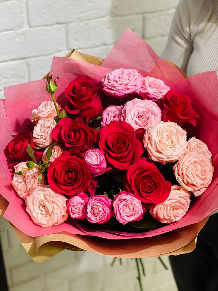 Букет цветов из: Розы в Дрезне