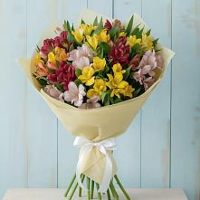 Букет цветов из:  Альстромерии #REPLACE_PRED# Дрезне