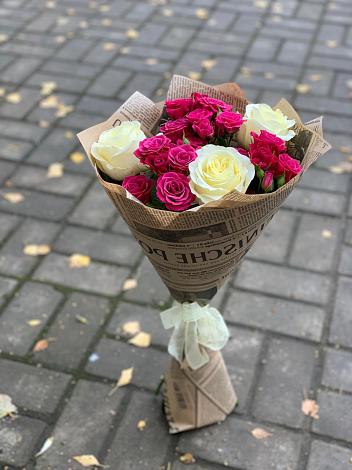 Букет цветов из: Розы в Дрезне