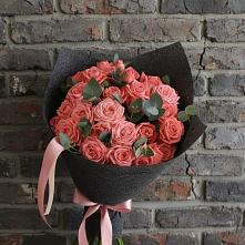 Букет цветов из:  Розы #REPLACE_PRED# Дрезне
